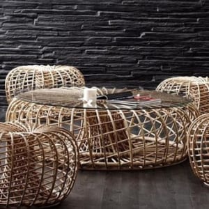 Bộ Bàn Ghế Mây 06