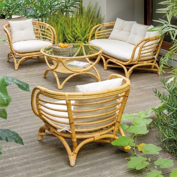 bo-ban-ghe-may-b23-dep Bộ bàn ghế mây B23 - sự kết hợp đẹp đẽ từ mây đan tự nhiên